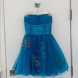 Beautiful blue formal dress-Sherri Hill